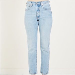 Levi’s 501 high waist skinny jeans